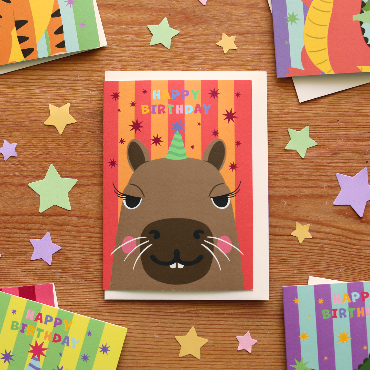 Party Animal Capybara Birthday Card