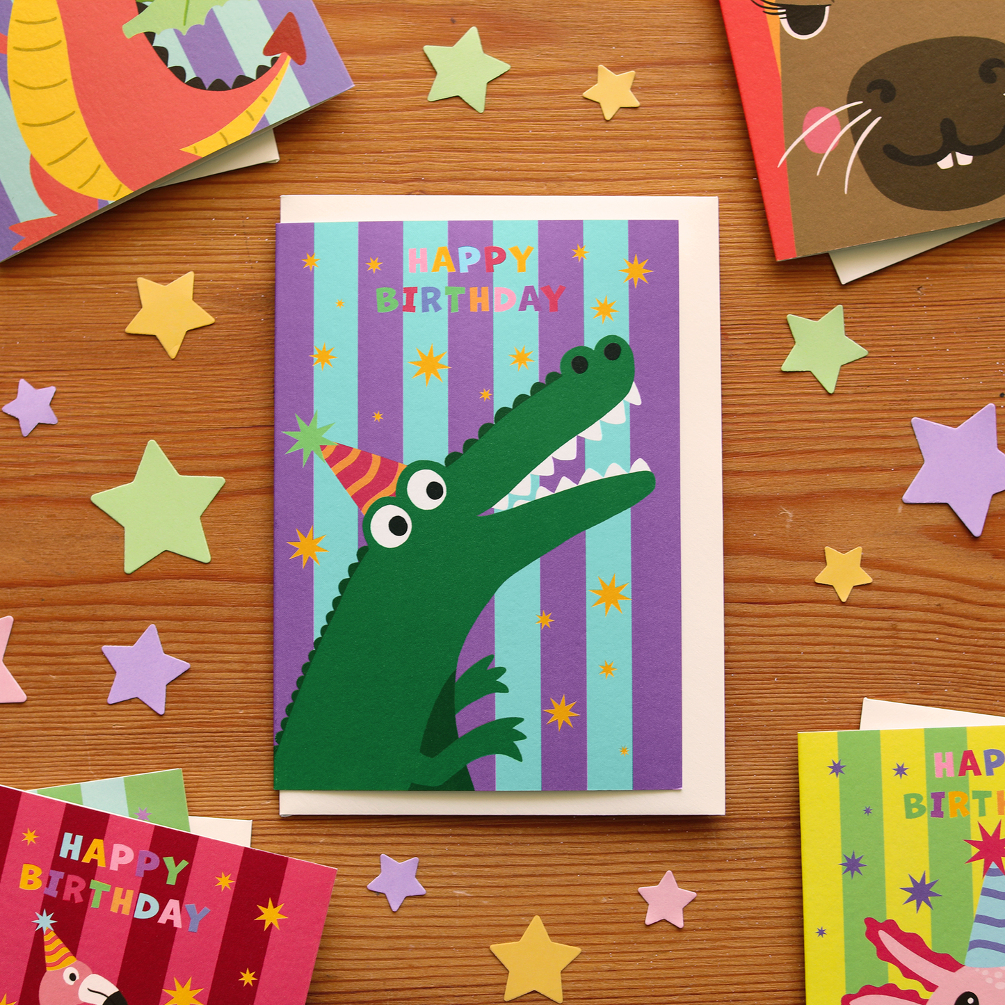 Party Animal Croc Birthday Card