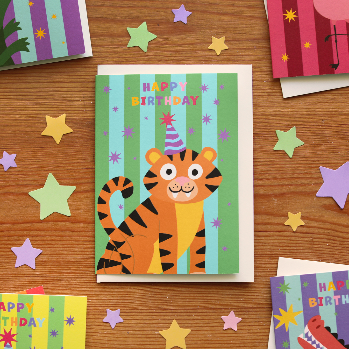 Party Animal Tiger Birthday Card