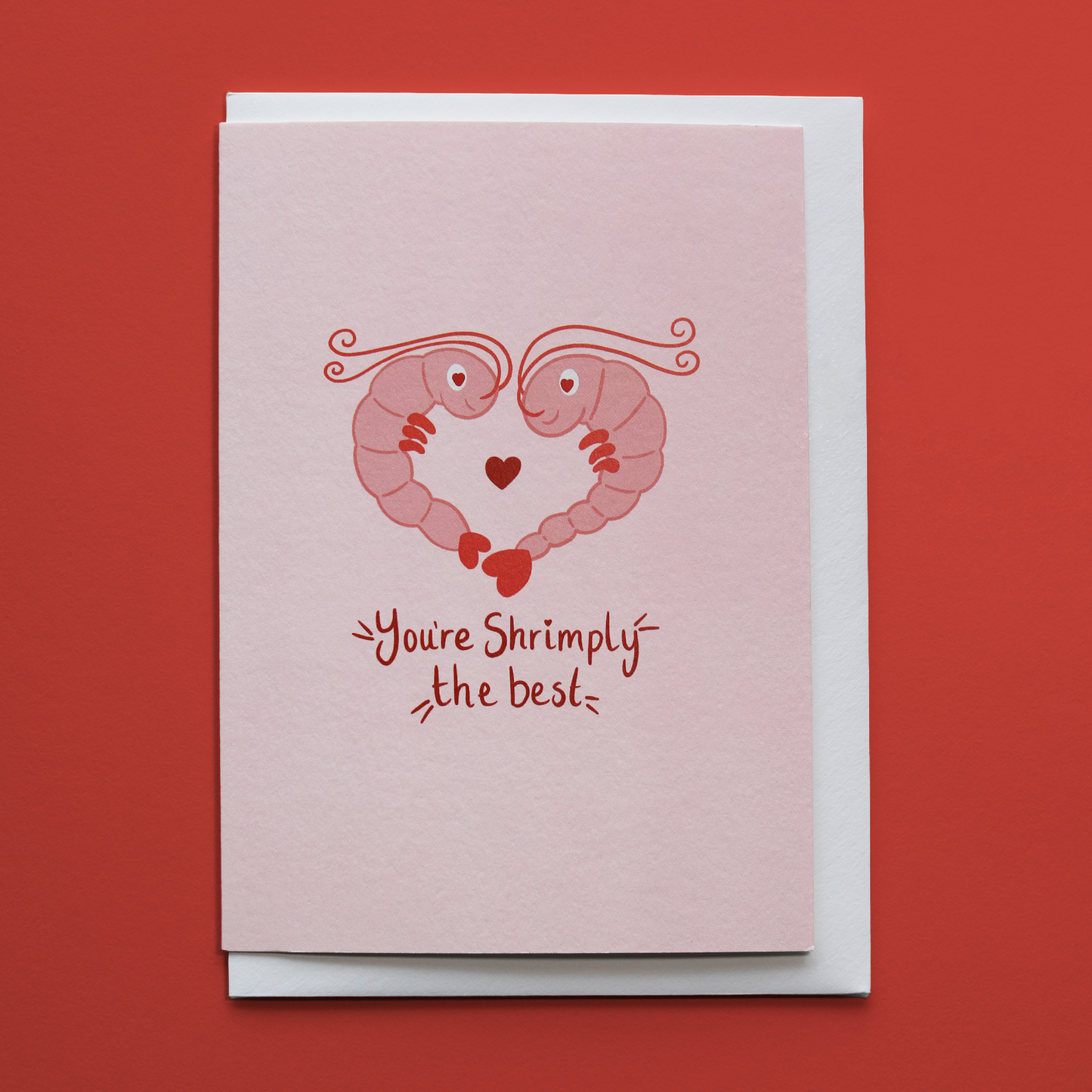You're Shrimply the Best Greeting Card
