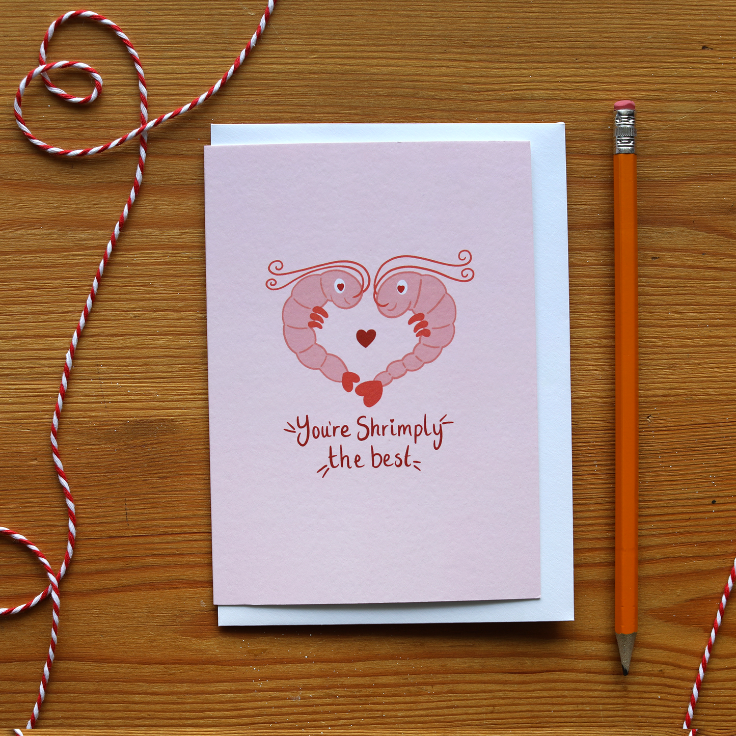 You're Shrimply the Best Greeting Card