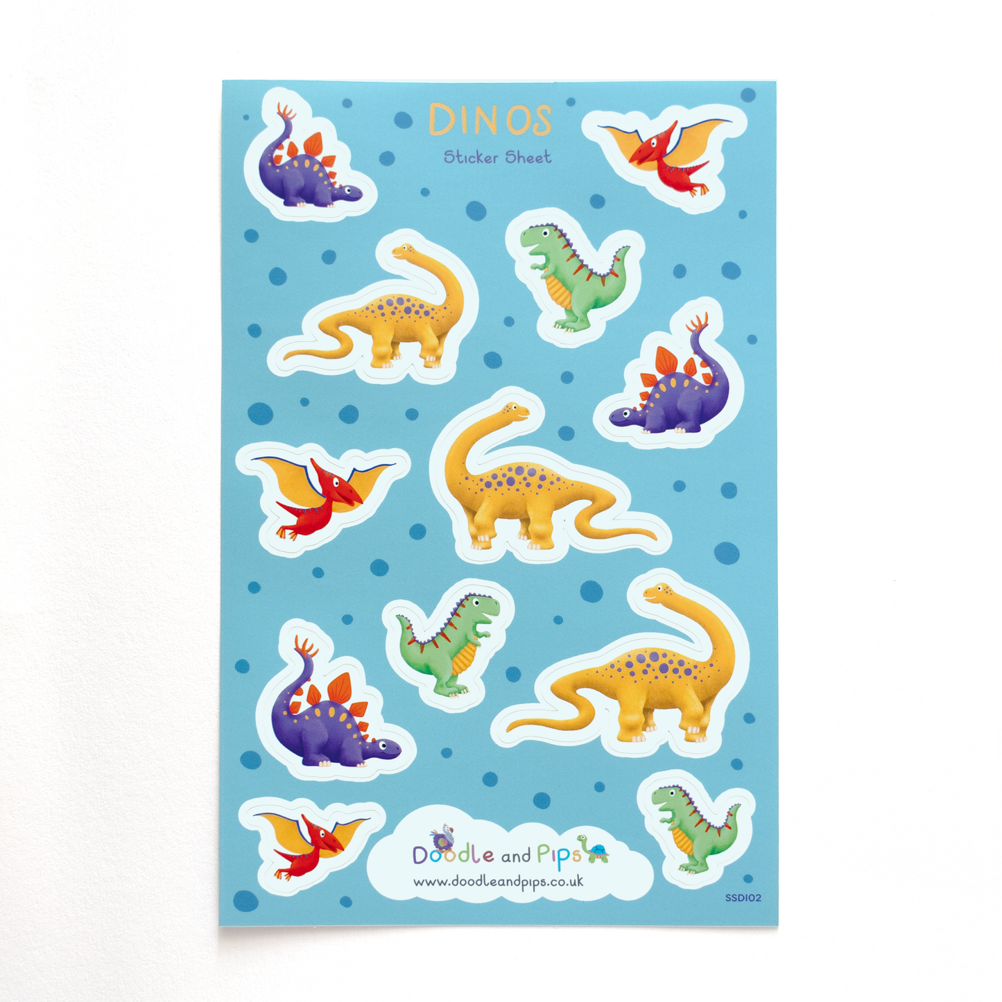 Dinos Sticker Sheet